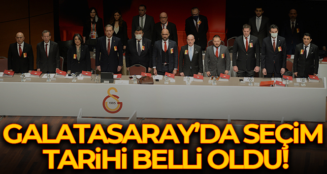 Galatasaray’ın seçim tarihi belli oldu!