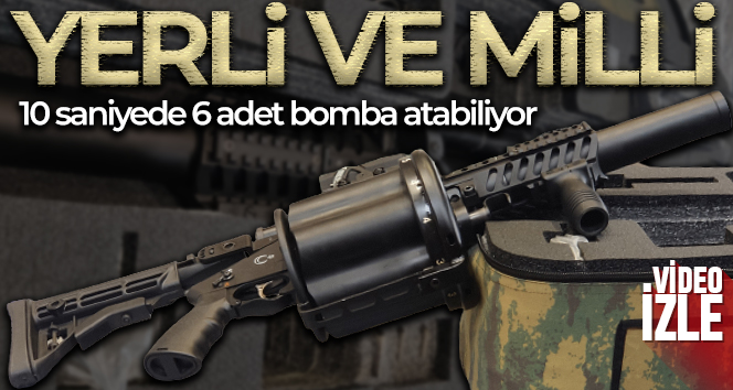 Jandarma’ya, MKE’den 40 mm Tamburalı Bombaatar