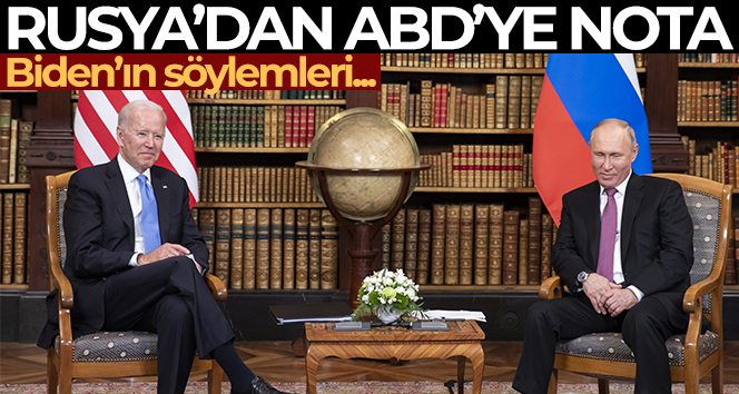 Rusya, Biden’ın Putin’e sert söylemleri üzerine ABD’ye nota verdi