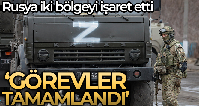 Rusya Savunma Bakanlığı: “Rus Silahlı Kuvvetlerinin Kiev ve Çernihiv yönlerindeki tüm ana görevleri tamamlandı”