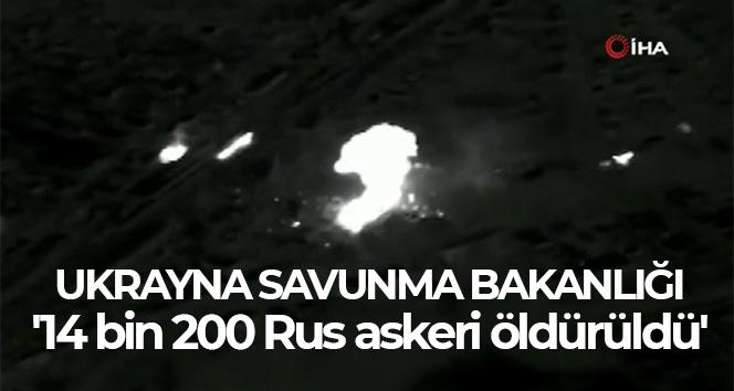 Ukrayna Savunma Bakanlığı: ’14 bin 200 Rus askeri öldürüldü’