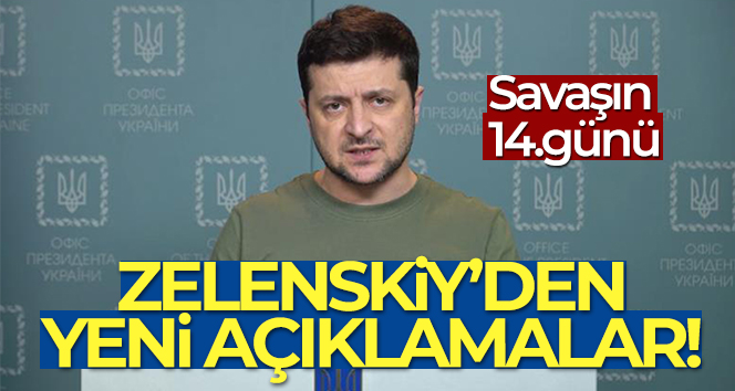 Zelenskiy: ‘Düşmanı kendi silahlarıyla yeneceğiz’
