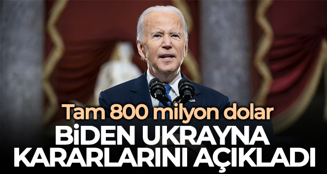 ABD’den Ukrayna’ya 800 milyon dolarlık ek savunma yardımı