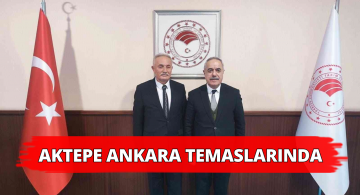 Gürün Ziraat Odası Başkanı Ankara’da Görüşmeler Yaptı