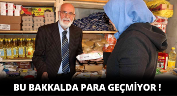 Sivas’ta Para Kullanılmayan Bakkal