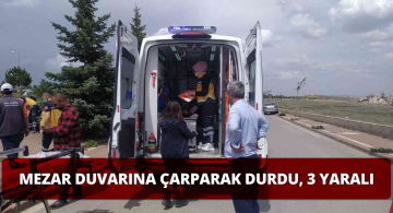 Sivas’ta Trafik Kazası 3 Yaralı