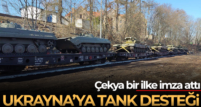 Çekya’dan Ukrayna’ya tank desteği