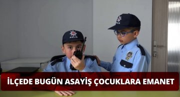 Şarkışla’nın Asayişi Çocuklara Emanet