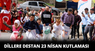 Tam 10 Mevcudu Bulunan Köy Okunda Muhteşem 23 Nisan Kutlaması!