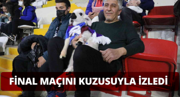 Kuzusuyla Maç İzleyen Taraftara Büyük İlgi!
