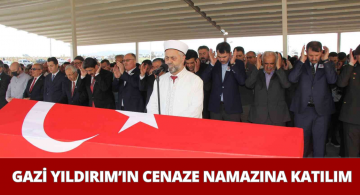 Gazi Yıldırım’ın Cenazesine Bakan Kurum da Katıldı