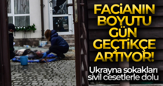 Gostomel’de sivillere ait cesetler bulundu