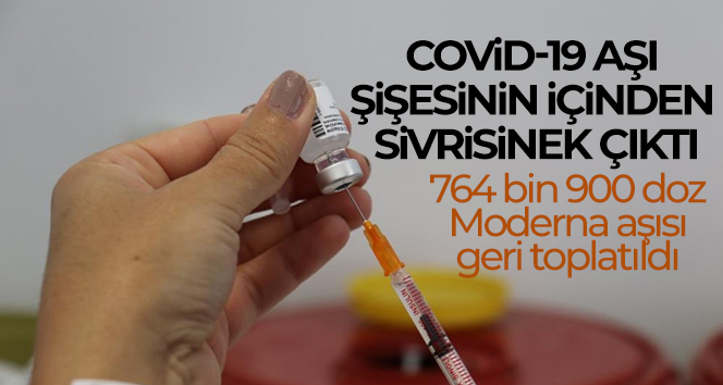 İspanya’da Covid-19 aşı şişesinin içinden sivrisinek çıkması üzerine 764 bin 900 doz Moderna aşısı geri toplatıldı