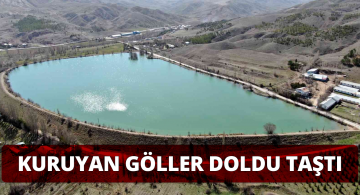 Bahar Gelmesiyle Göller Doldu Taştı