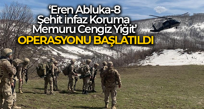 Muş’ta ‘Eren Abluka-8’ operasyonu başlatıldı
