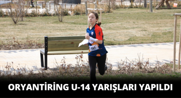 Oryantiring U-14 Ligi Sivas’ta düzenlendi