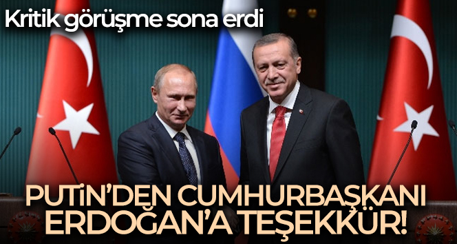 Putin: ‘İstanbul’daki müzakereler için Türkiye’ye teşekkür ederim’