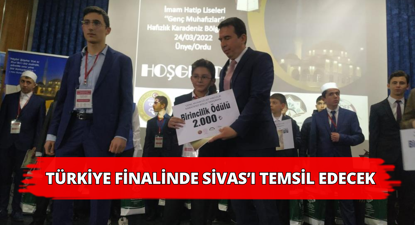 Türkiye Finalinde Sivas’ı Temsil Edecek Hafız Belli Oldu!