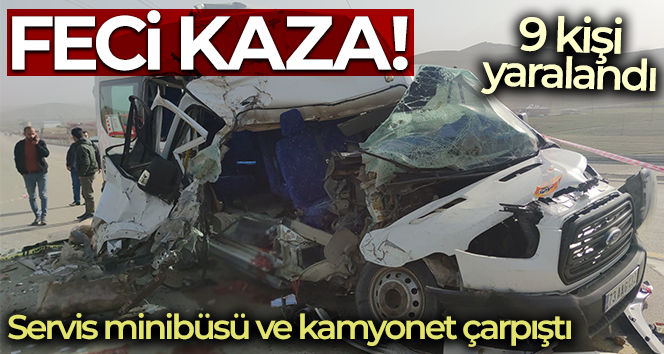 Van’da trafik kazası: 9 yaralı