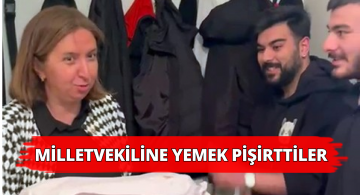 Milletvekili Öğrencilere İftar Yemeği Pişirdi