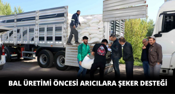 Sivas’ta Bal Üreticilerine Şeker Desteği!