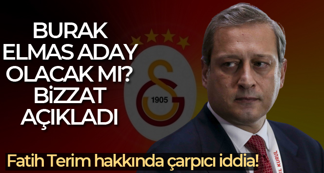 Burak Elmas: ’11 Nisan’da yapılacak seçimde aday değilim’