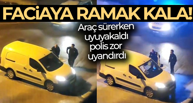 Bursa’da faciaya ramak kala.. Araç sürerken uyuyakaldı