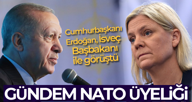 Cumhurbaşkanı Erdoğan, İsveç Başbakanı Andersson ile telefonda görüştü