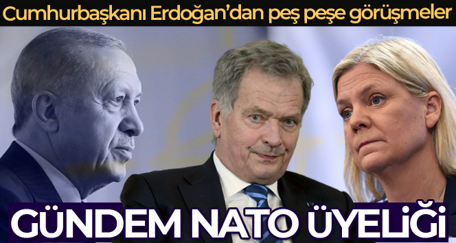 Cumhurbaşkanı Erdoğan’dan peş peşe kritik görüşmeler