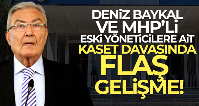 Deniz Baykal ve MHP’li eski yöneticilere ait müstehcen görüntülerin dağıtılmasına ilişkin 2 polis tutuklandı