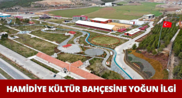 Hamidiye Kültür Bahçesi’nin Her Yaştan Ziyaretçisi Var