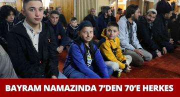Sivaslılar Ulu Camii’ne Akın Etti
