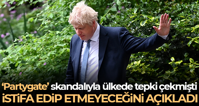 İngiltere Başbakanı Johnson, Partygate skandalı sonrası istifa etmeyecek
