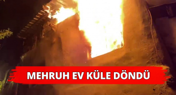 Terk Edilmiş Binada Çıkan Yangın Korkuttu