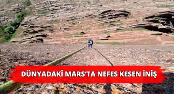 Sivaslı Dağcılar Dünya’daki Mars’a İniş Yaptı!