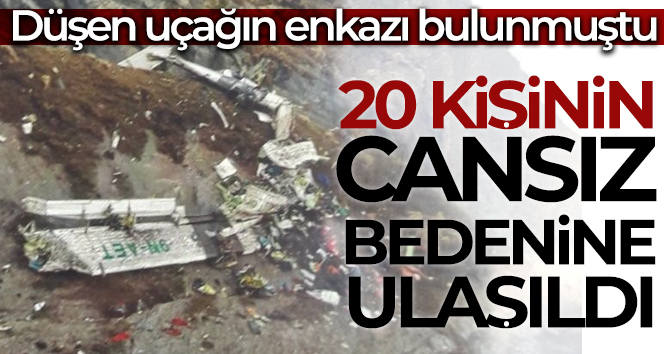 Nepal’de düşen uçakta 20 kişinin cansız bedeni bulundu