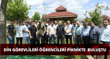 Üniversite Merkez Camii Din Görevlileri Gençlerle Piknikte Buluştu