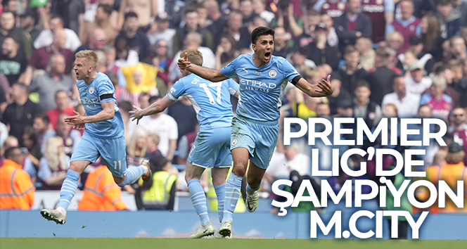 Premier Lig’in şampiyonu Manchester City oldu!