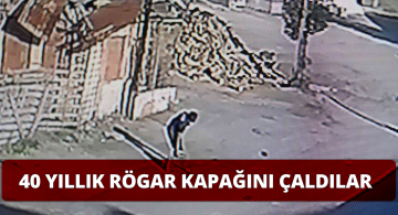 Sivas’ta Rögar Kapağı Hırsızlığı Yaşandı!