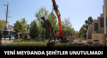 4 Eylül Meydanı Projesinde Şehitler Unutulmadı