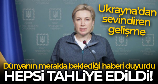 Ukrayna Başbakan Yardımcısı Vereşuk: ‘Bütün kadınlar, çocuklar ve yaşlılar Azovstal’dan tahliye edildi’