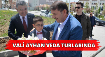 Sivas Valisi Veda Turlarına Başladı