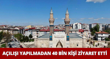 Resmi Açılışı Yapılmamasına Rağmen Ziyaretçi Akınına Uğruyor