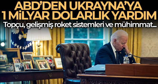 ABD’den Ukrayna’ya 1 milyar dolarlık yeni silah yardımı