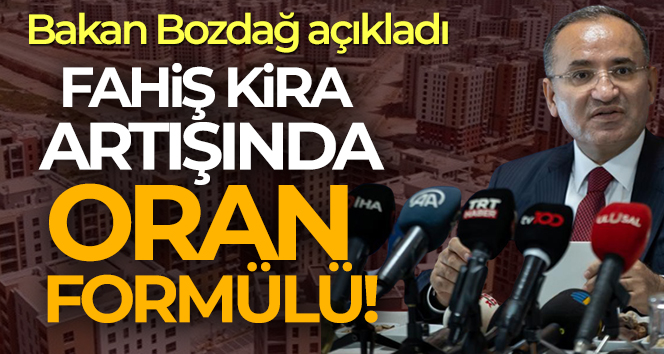 Bakan Bozdağ: ‘Fahiş kira artışlarını oran üzerinden belirleyeceğiz’