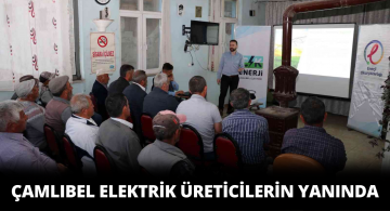 Çamlıbel Elektrik Perakende Satış A.Ş’den Üreticiye Destek