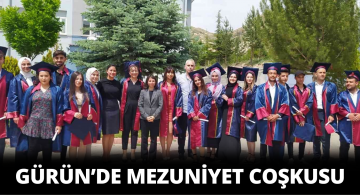 Gürün Meslek Yüksek Okulunda Mezuniyet Töreni Yapıldı