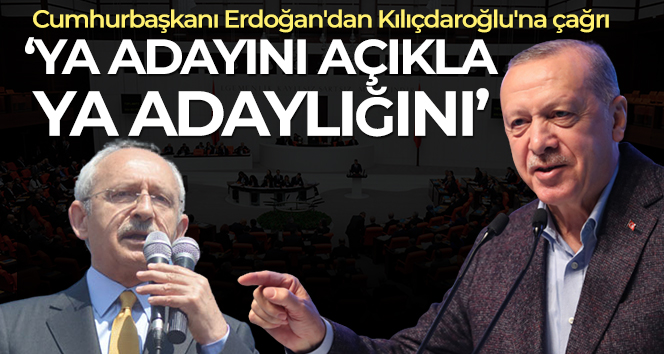 Cumhurbaşkanı Erdoğan’dan Kılıçdaroğlu’na çağrı!