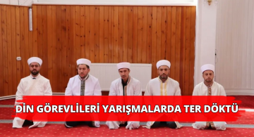 Din Görevlileri Arasında Yarışma Düzenlendi