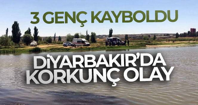 Diyarbakır’da Dicle Nehri’ne giren 3 genç kayboldu